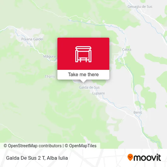 Galda De Sus 2 T map