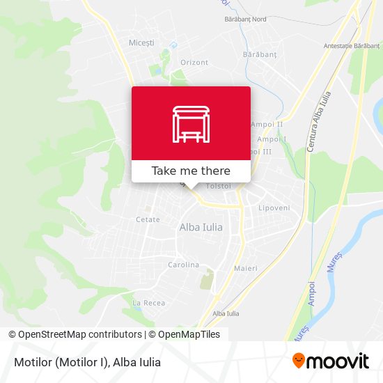 Motilor (Motilor I) map