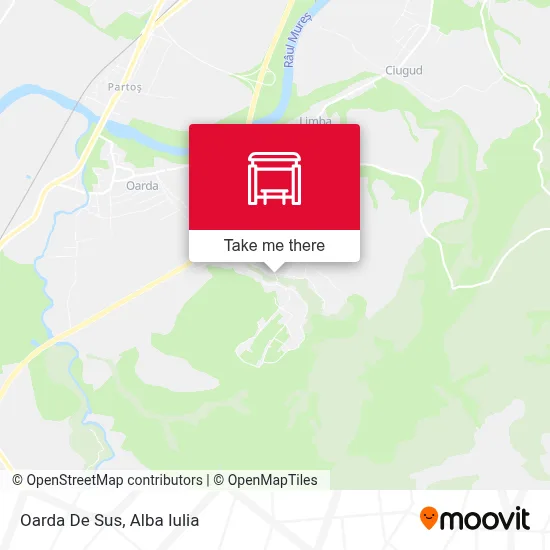 Oarda De Sus map