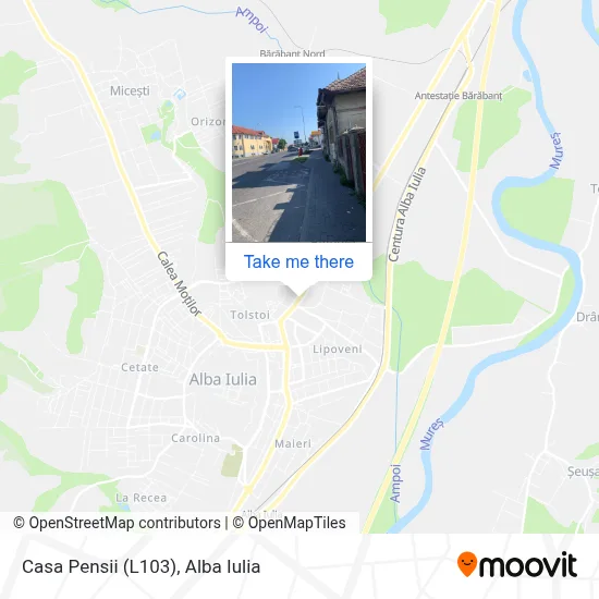 Casa Pensii (L103) map
