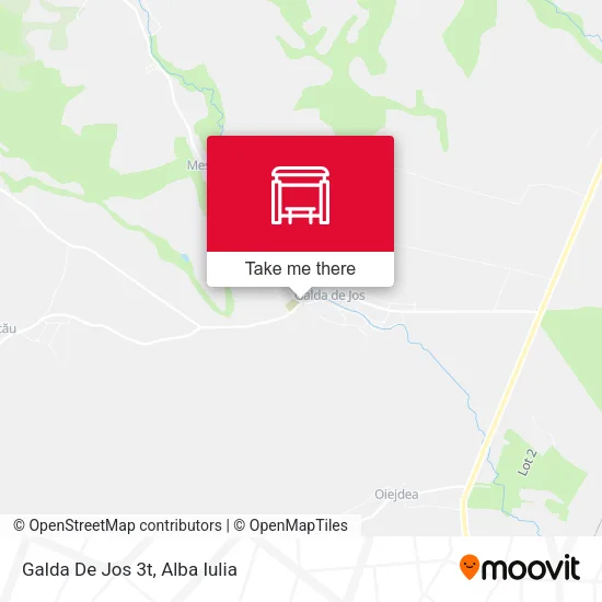 Galda De Jos 3t map