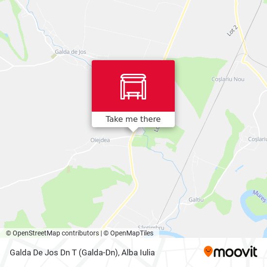 Galda De Jos Dn T (Galda-Dn) map