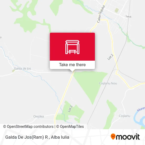 Galda De Jos(Ram) R map