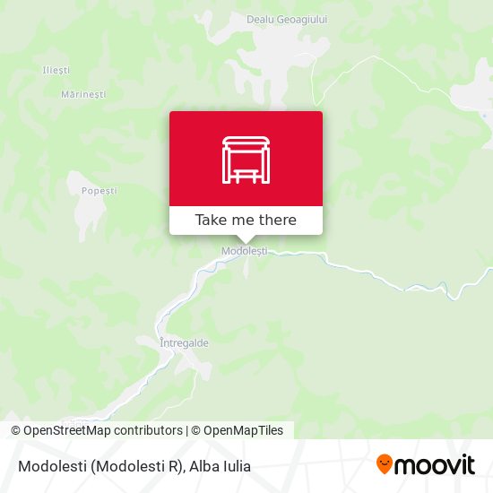 Modolesti (Modolesti  R) map