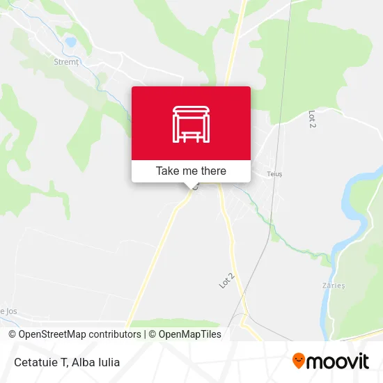 Cetatuie T map
