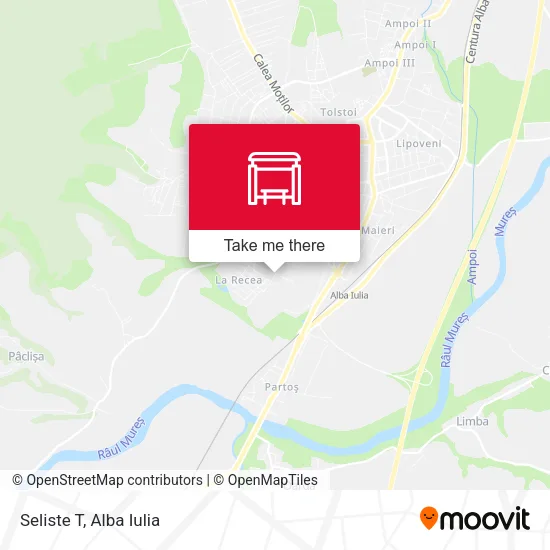 Seliste T map