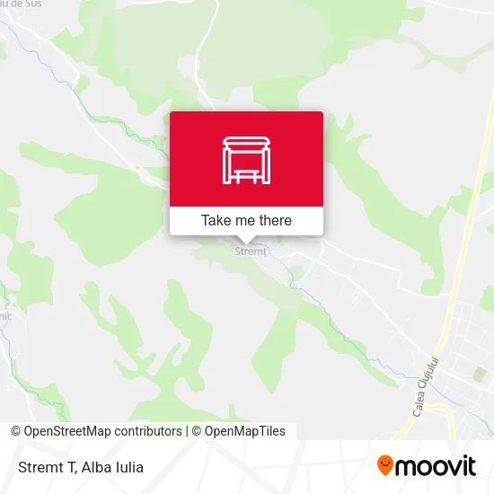 Stremt T map