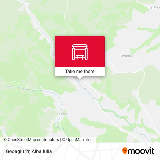 Geoagiu 2r map