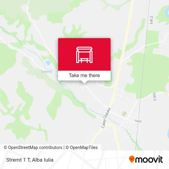 Stremt 1 T map