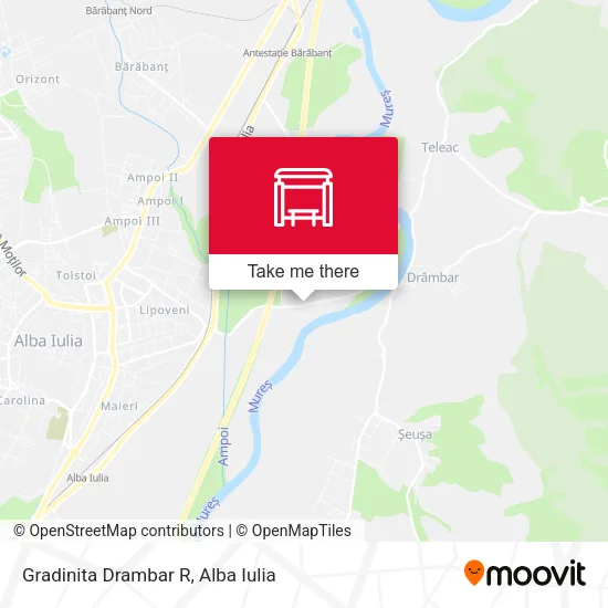 Gradinita Drambar R map