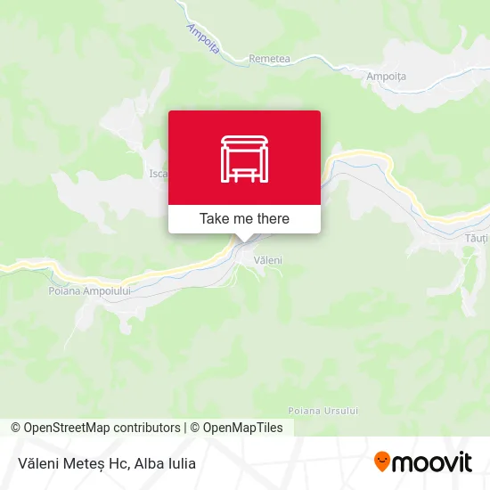 Văleni Meteș Hc map