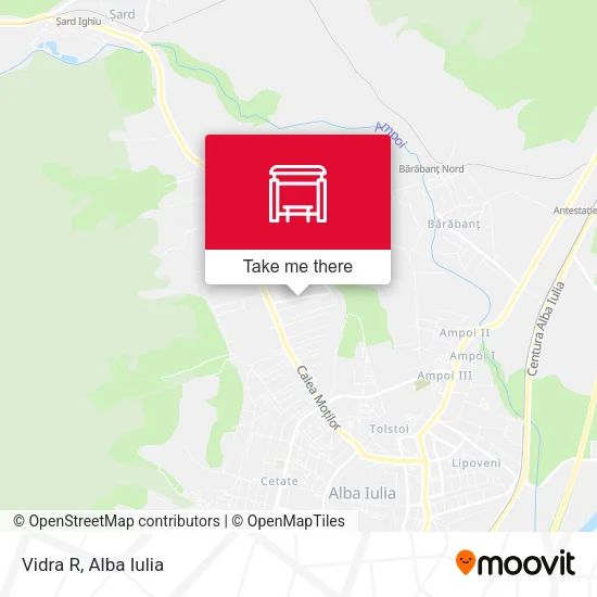 Vidra R map