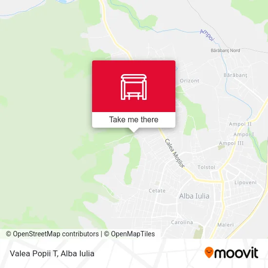 Valea Popii T map