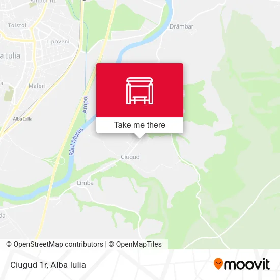 Ciugud 1r map