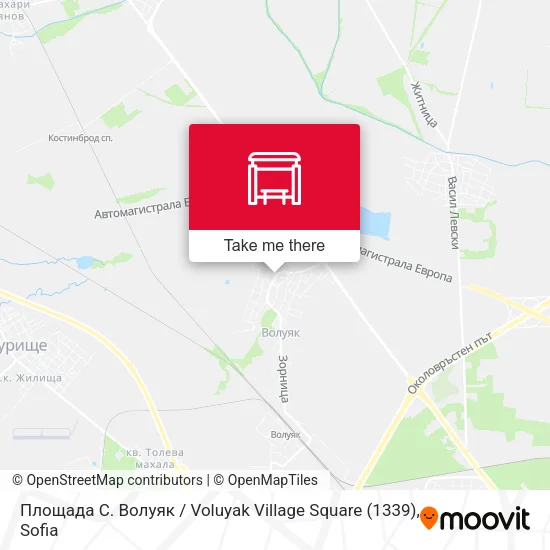 Карта Площада С. Волуяк / Voluyak Village Square (1339)