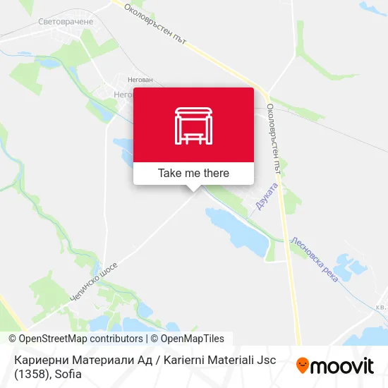 Карта Кариерни Материали Ад / Karierni Materiali Jsc (1358)