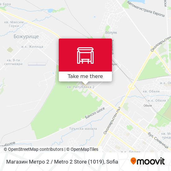 Магазин Метро 2 / Metro 2 Store (1019) map