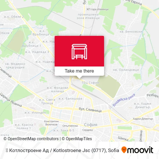 Карта 🛍️ Котлостроене Ад / Kotlostroene Jsc (0717)