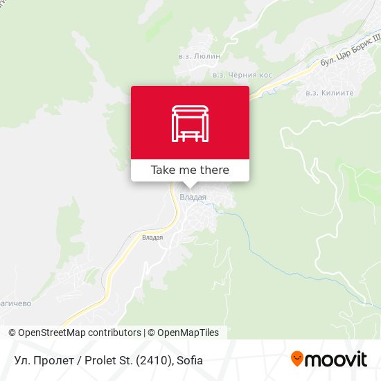 Ул. Пролет / Prolet St. (2410) map