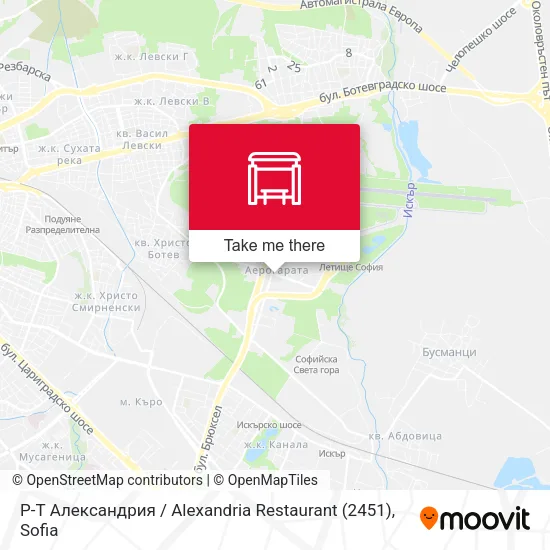 Карта Р-Т Александрия / Alexandria Restaurant (2451)
