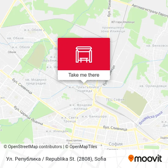 Карта Ул. Република / Republika St. (2808)