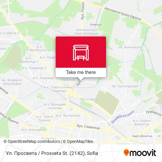 Карта Ул. Просвета / Prosveta St. (2142)
