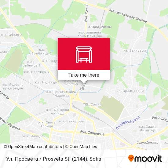 Карта Ул. Просвета / Prosveta St. (2144)