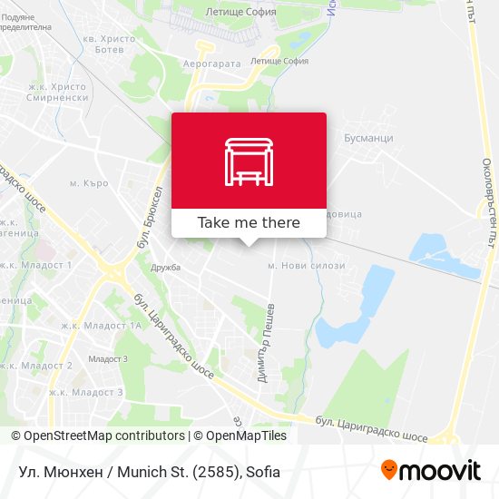Ул. Мюнхен / Munich St. (2585) map