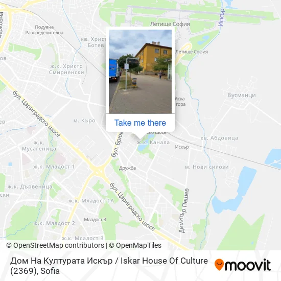 Карта Дом На Културата Искър / Iskar House Of Culture (2369)