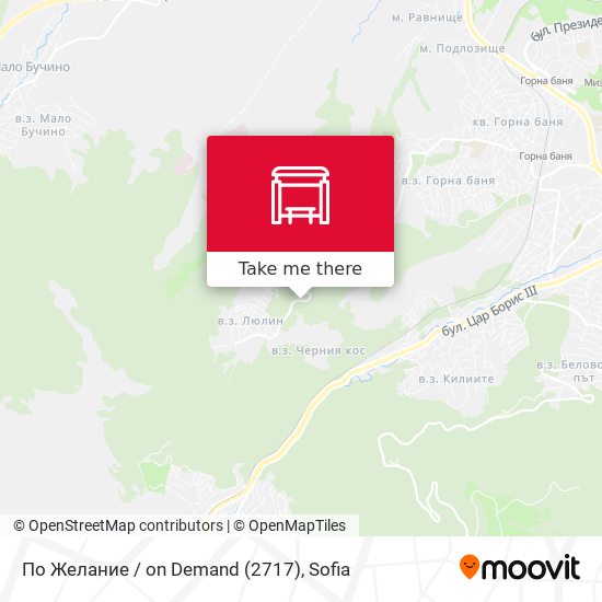 По Желание / on Demand (2717) map