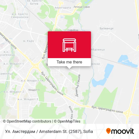 Карта Ул. Амстердам / Amsterdam St. (2587)