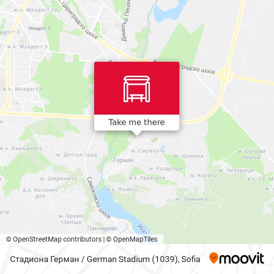 Карта Стадиона Герман / German Stadium (1039)