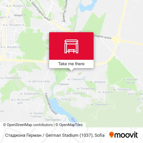 Карта Стадиона Герман / German Stadium (1037)