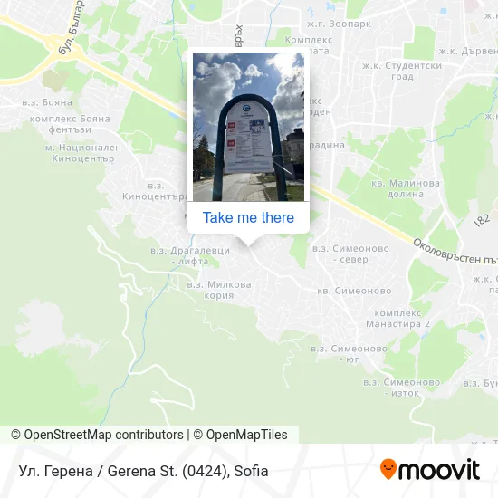 Карта Ул. Герена / Gerena St. (0424)