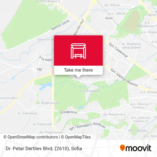 Dr. Petar Dertliev Blvd. (2610) map