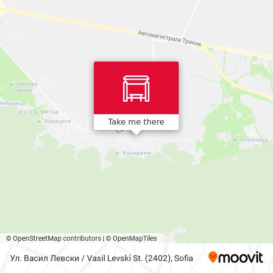 Ул. Васил Левски / Vasil Levski St. (2402) map
