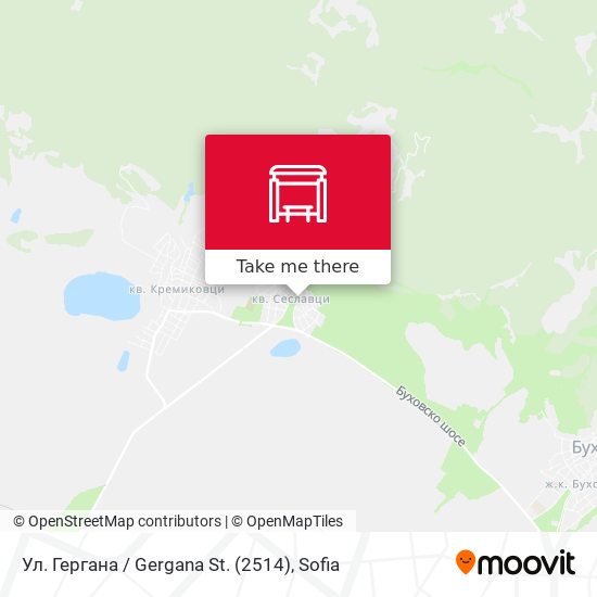 Ул. Гергана / Gergana St. (2514) map