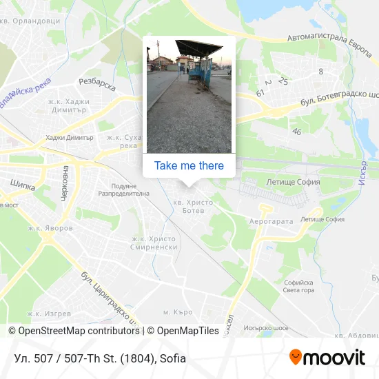 Карта Ул. 507 / 507-Th St. (1804)