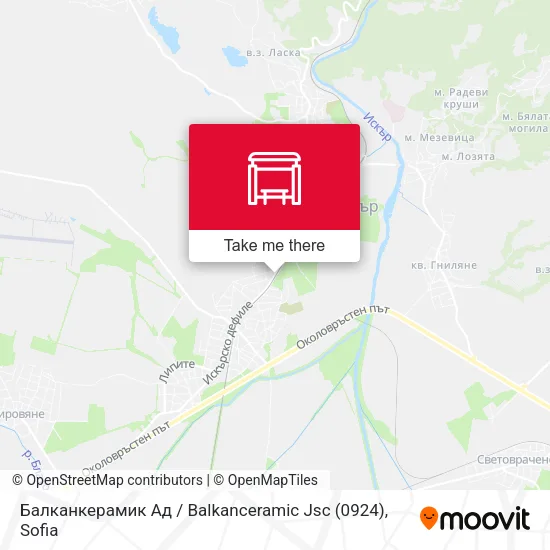 Карта Балканкерамик Ад / Balkanceramic Jsc (0924)