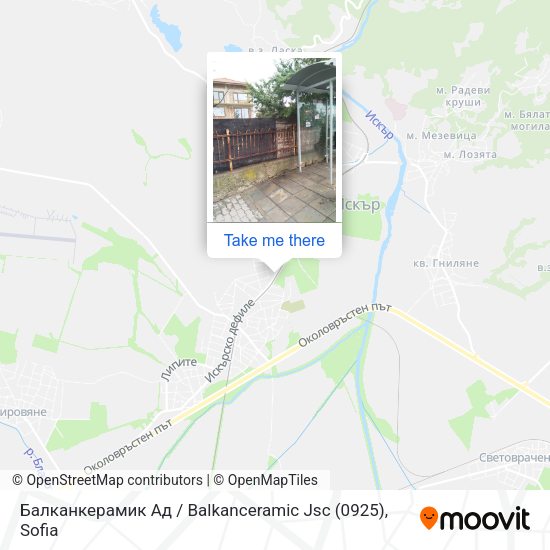 Карта Балканкерамик Ад / Balkanceramic Jsc (0925)