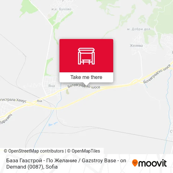 Карта База Газстрой - По Желание / Gazstroy Base - on Demand (0087)