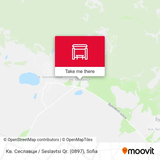 Карта Кв. Сеславци / Seslavtsi Qr. (0897)