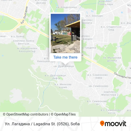 Карта Ул. Лагадина / Lagadina St. (0526)