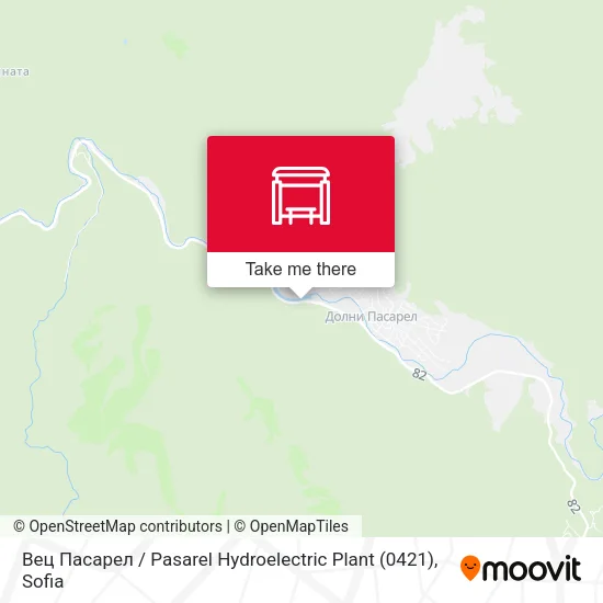Карта Вец Пасарел / Pasarel Hydroelectric Plant (0421)