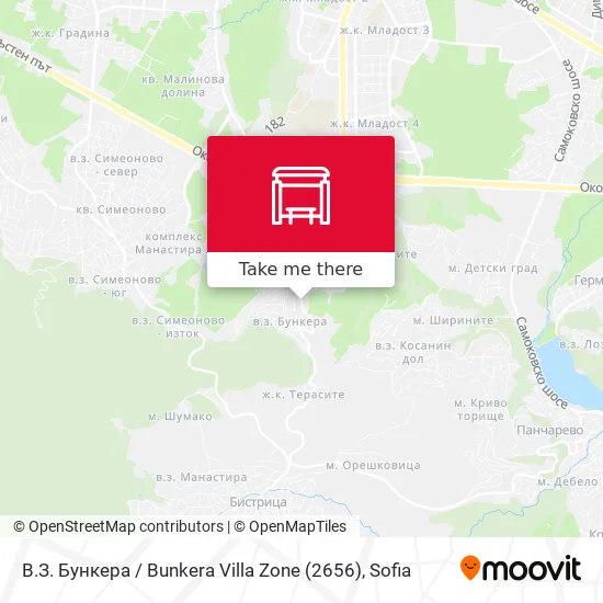 Карта В.З. Бункера / Bunkera Villa Zone (2656)