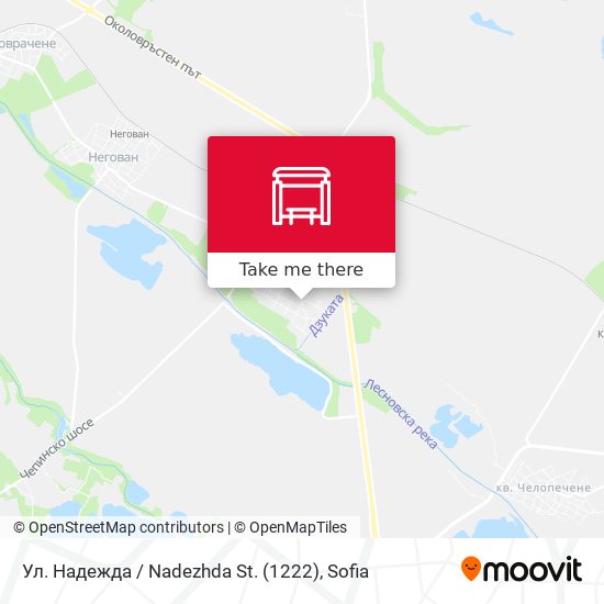 Ул. Надежда / Nadezhda St. (1222) map