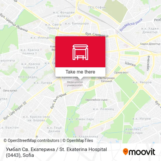 Карта Умбал Св. Екатерина / St. Ekaterina Hospital (0443)