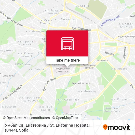 Карта Умбал Св. Екатерина / St. Ekaterina Hospital (0444)