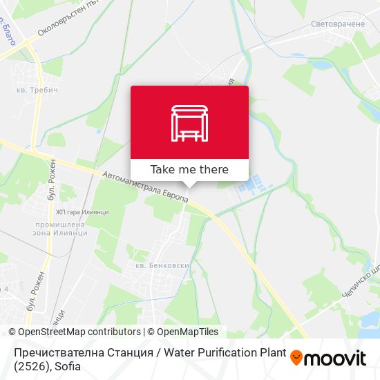 Пречиствателна Станция / Water Purification Plant (2526) map