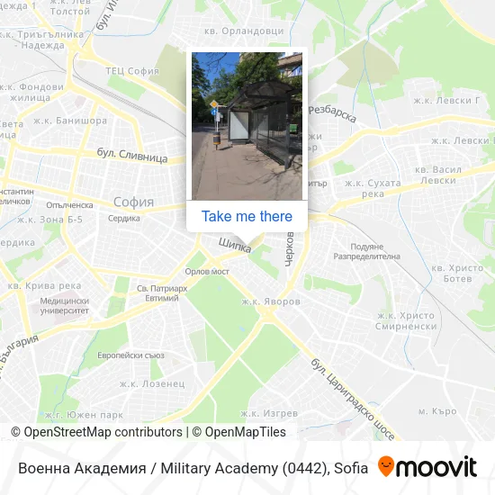 Карта Военна Академия / Military Academy (0442)